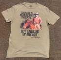 Tan Courage Shirt shirt, john wayne